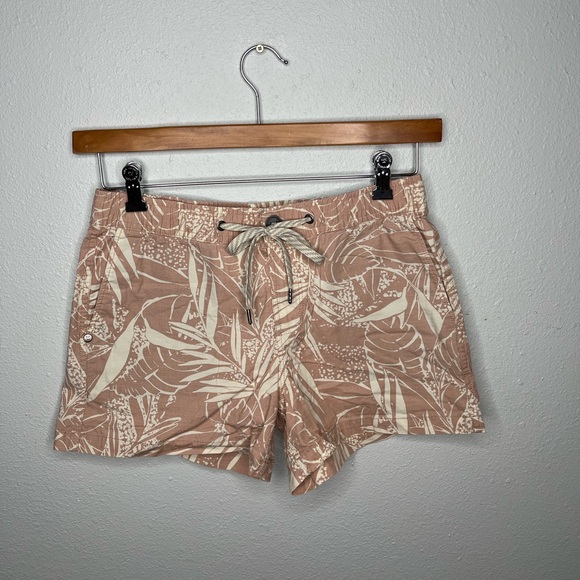 Vuori Pants - Vuori Ripstop Short Pink Salt Rainforest Size: S